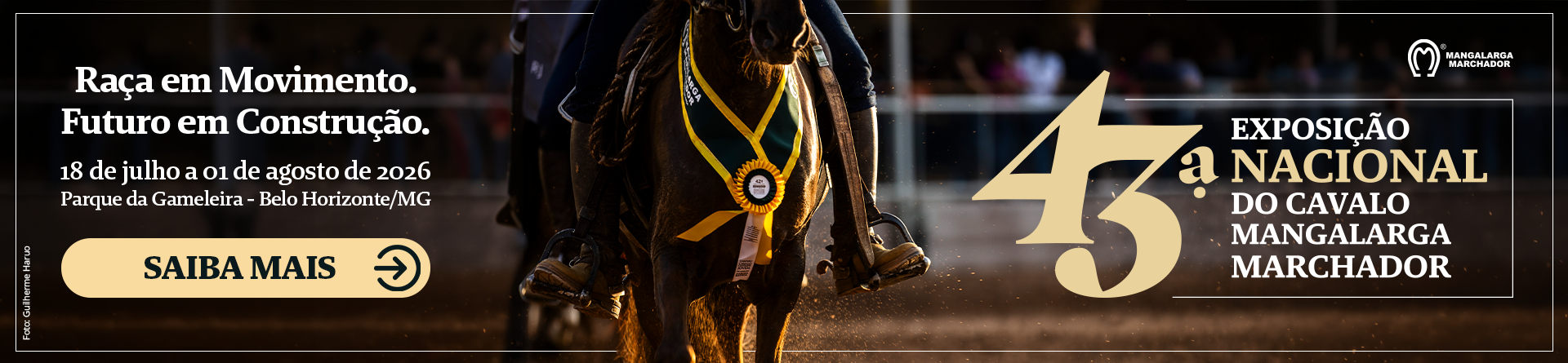 43ª Exposição Nacional do Cavalo Mangalarga Marchador